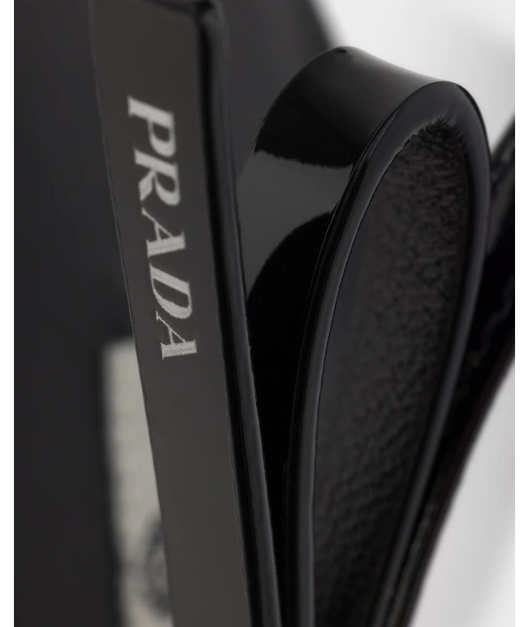 PRADA Черные туфли из лакированной кожи, фото 6