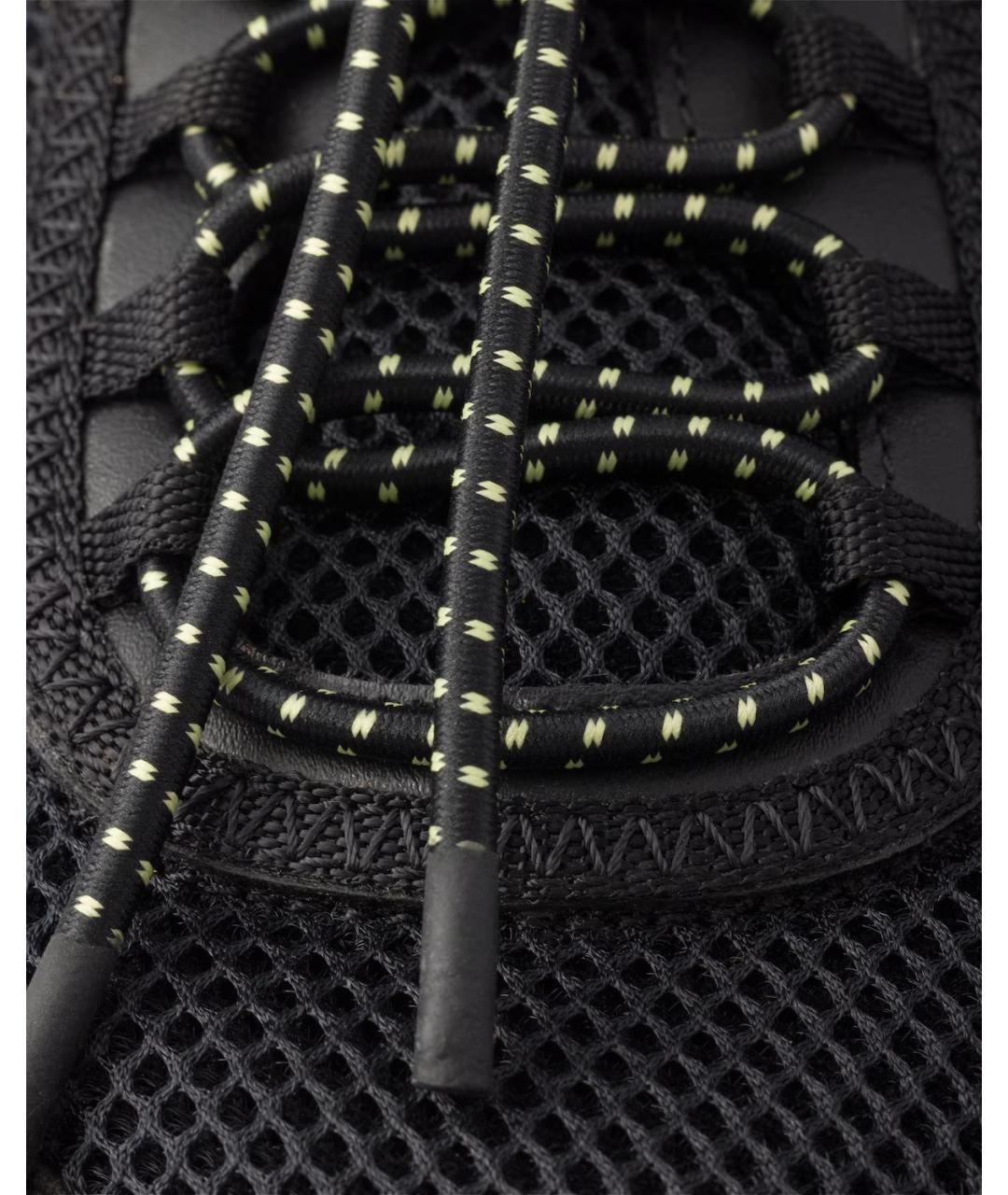 PRADA Черные синтетические низкие кроссовки / кеды, фото 4