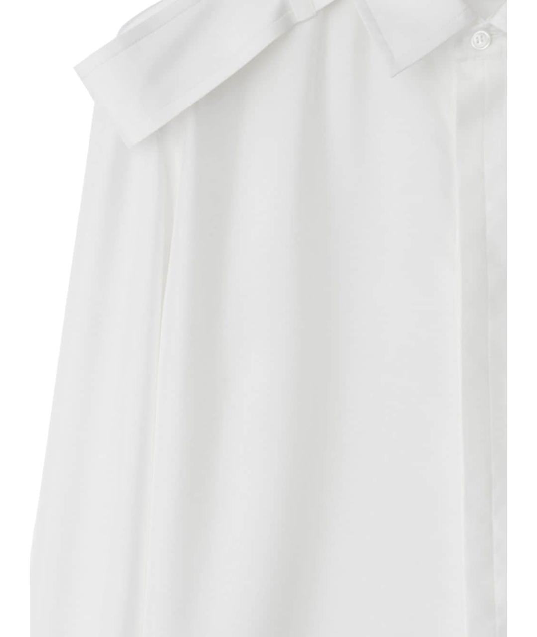 BURBERRY Белая шелковая рубашка, фото 3