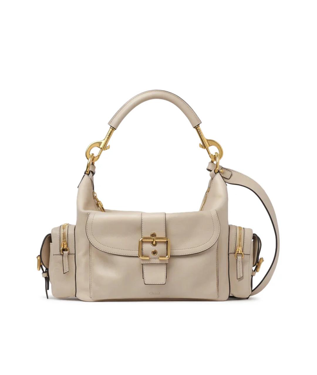 CHLOE Коричневая кожаная сумка через плечо, фото 1