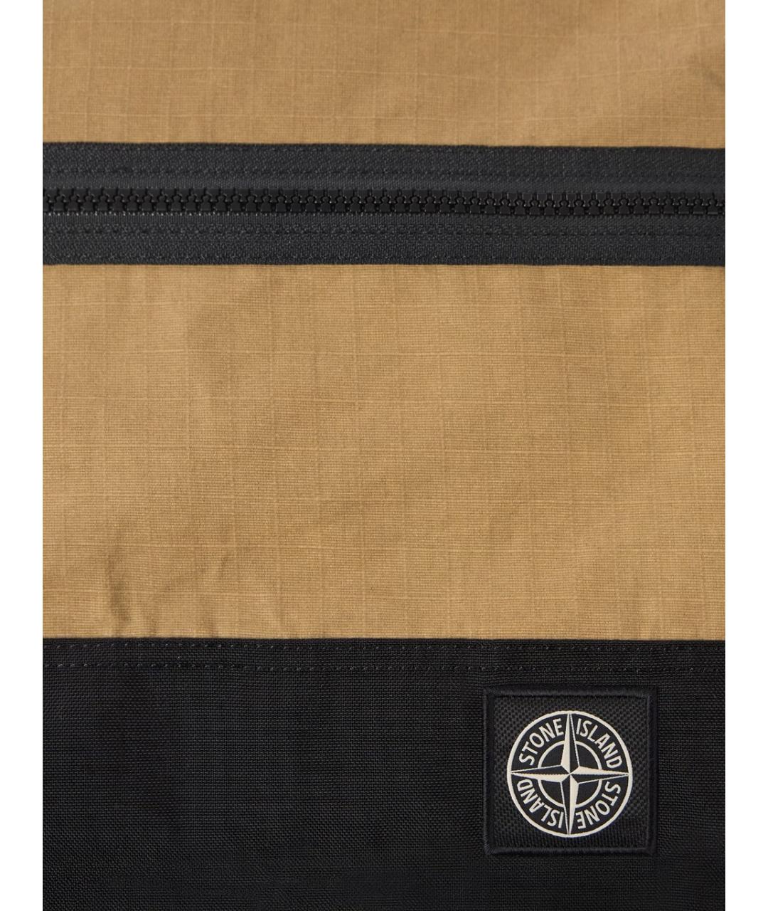 STONE ISLAND Бежевый рюкзак, фото 4