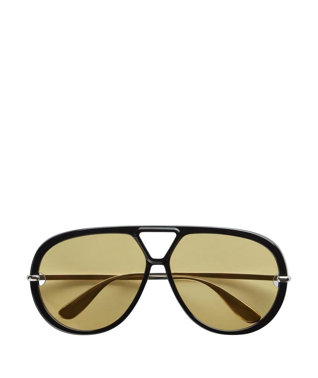 BOTTEGA VENETA Черные пластиковые солнцезащитные очки, фото 1