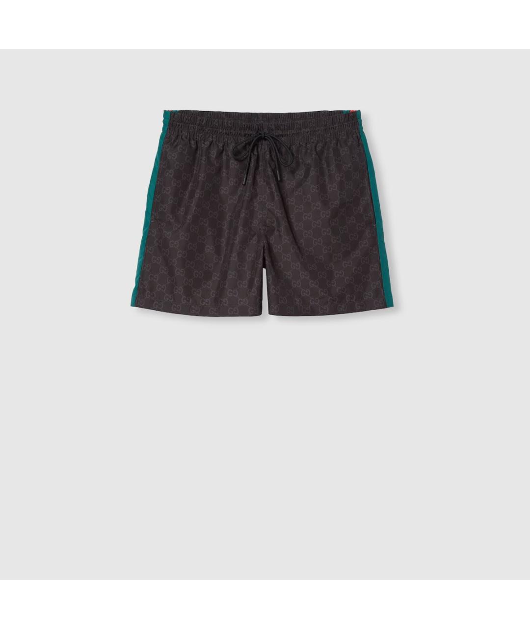 GUCCI Черные полиамидовые плавки, фото 1