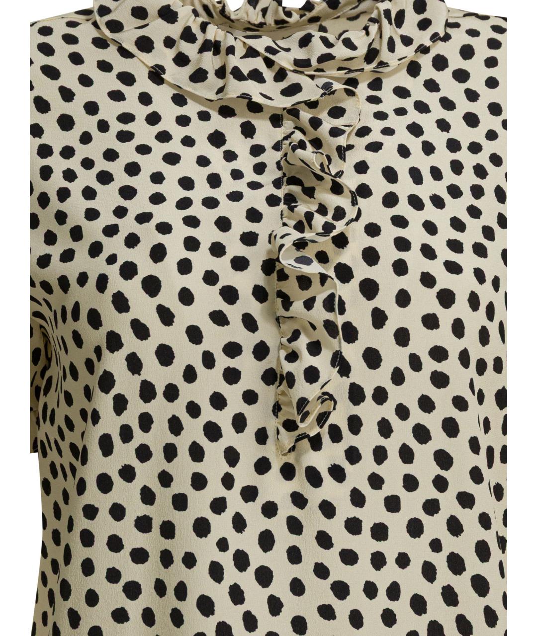 CHLOE Бежевая шелковая рубашка, фото 3