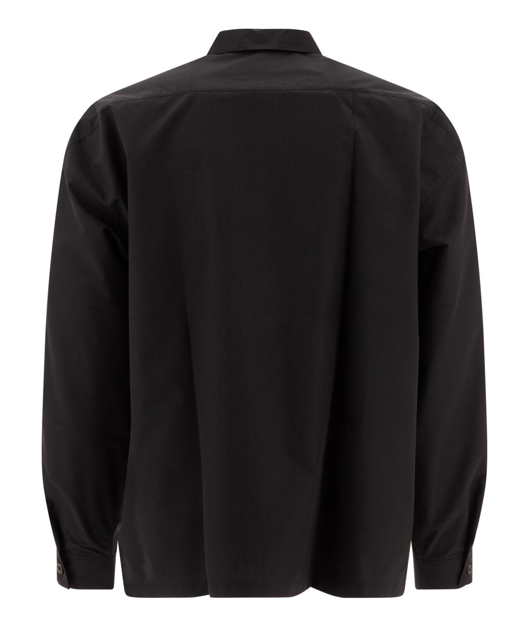 PRADA Черная хлопковая кэжуал рубашка, фото 2