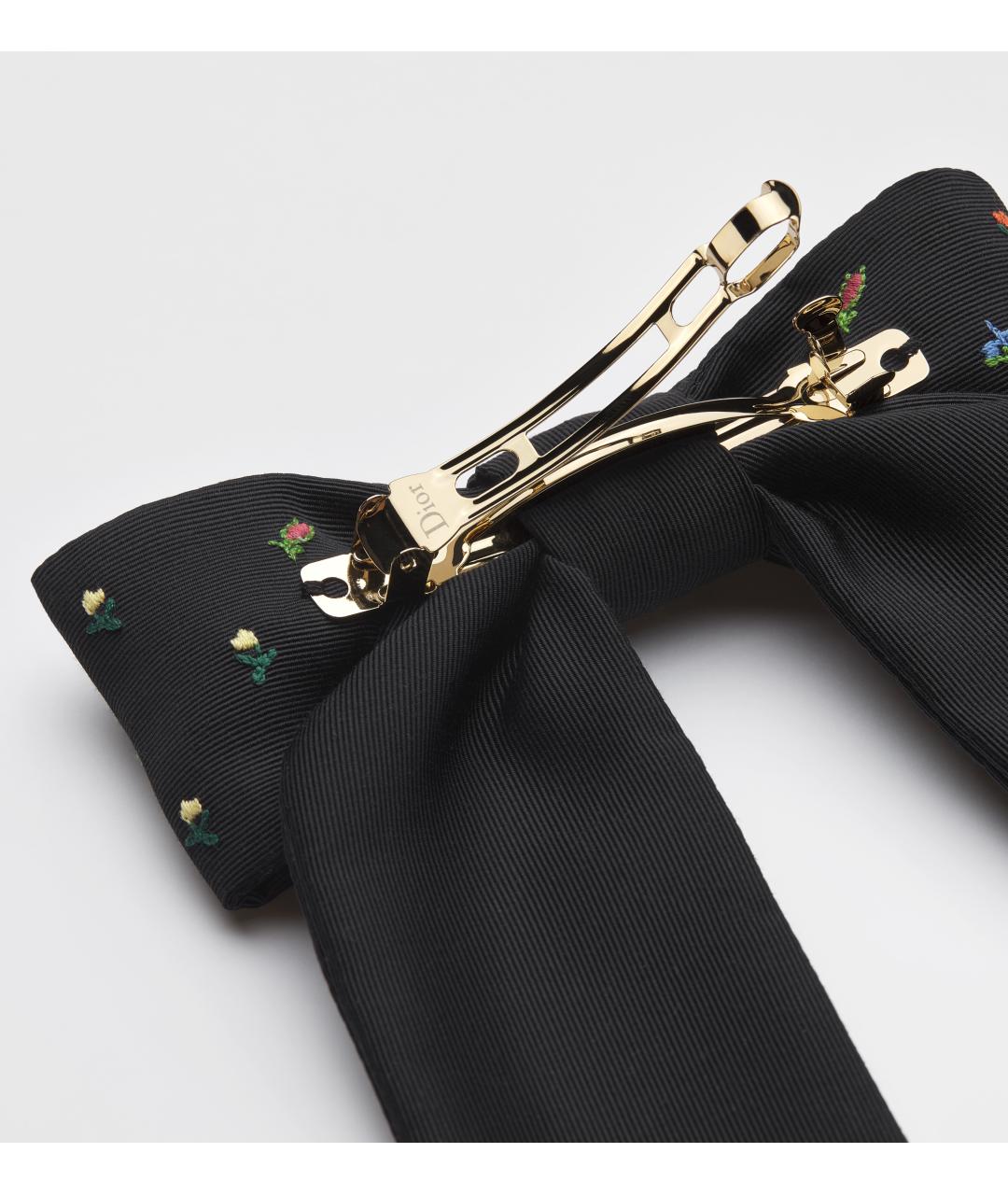 CHRISTIAN DIOR Черная заколка, фото 2
