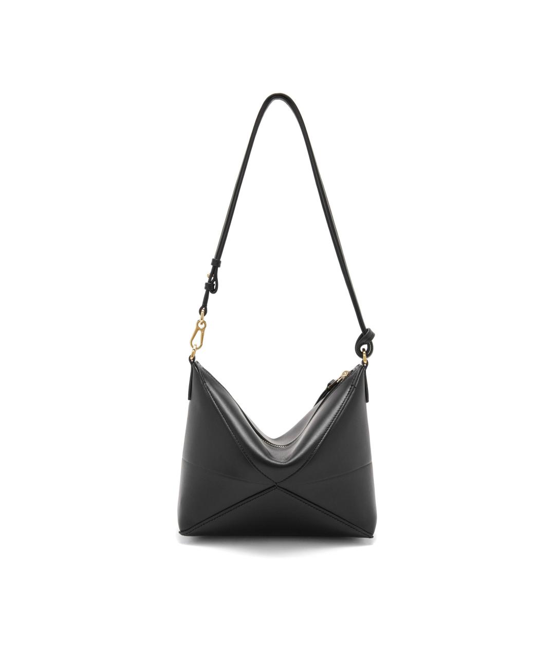 LOEWE Черная кожаная сумка через плечо, фото 3