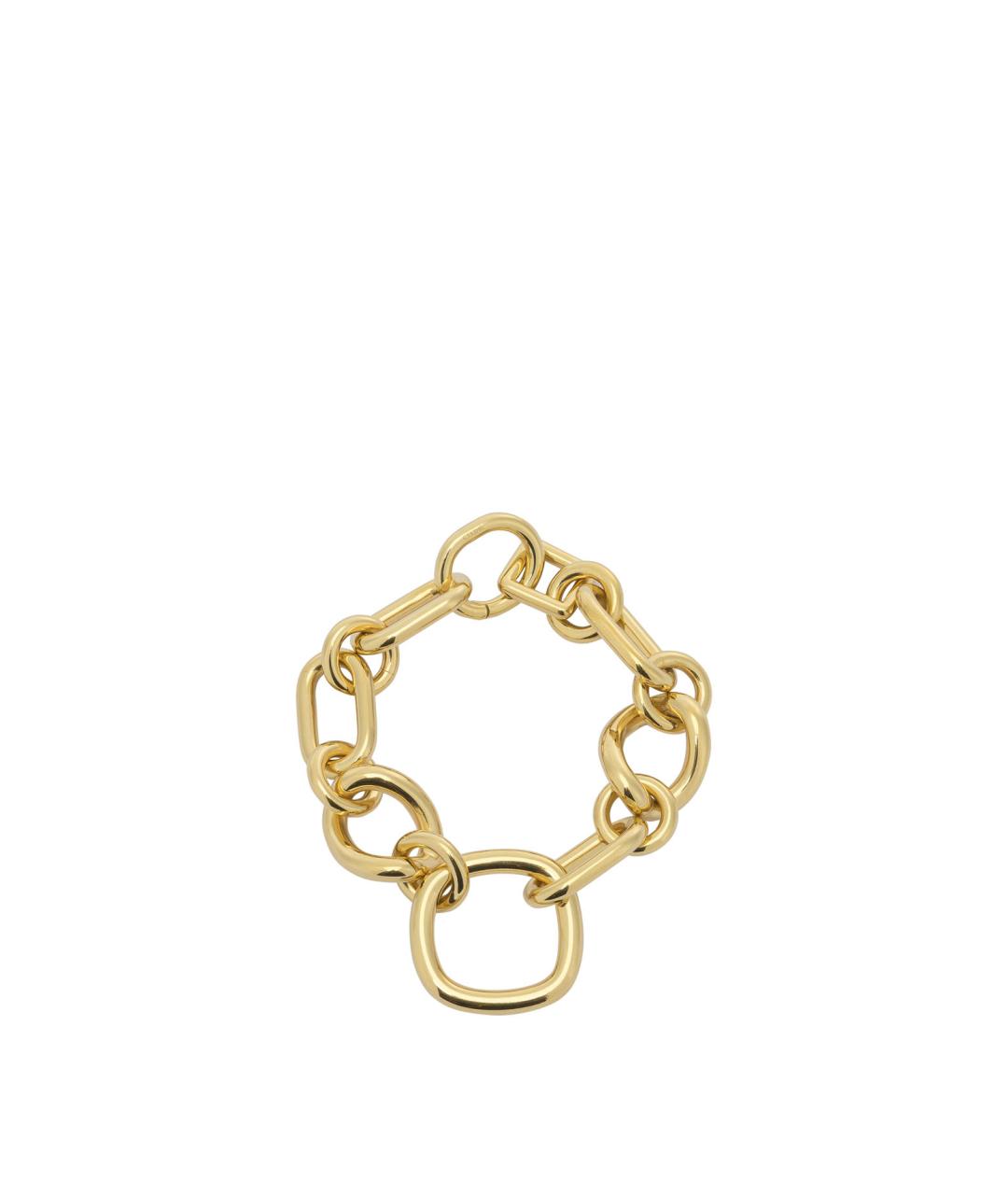 CELINE Золотой металлический браслет, фото 1