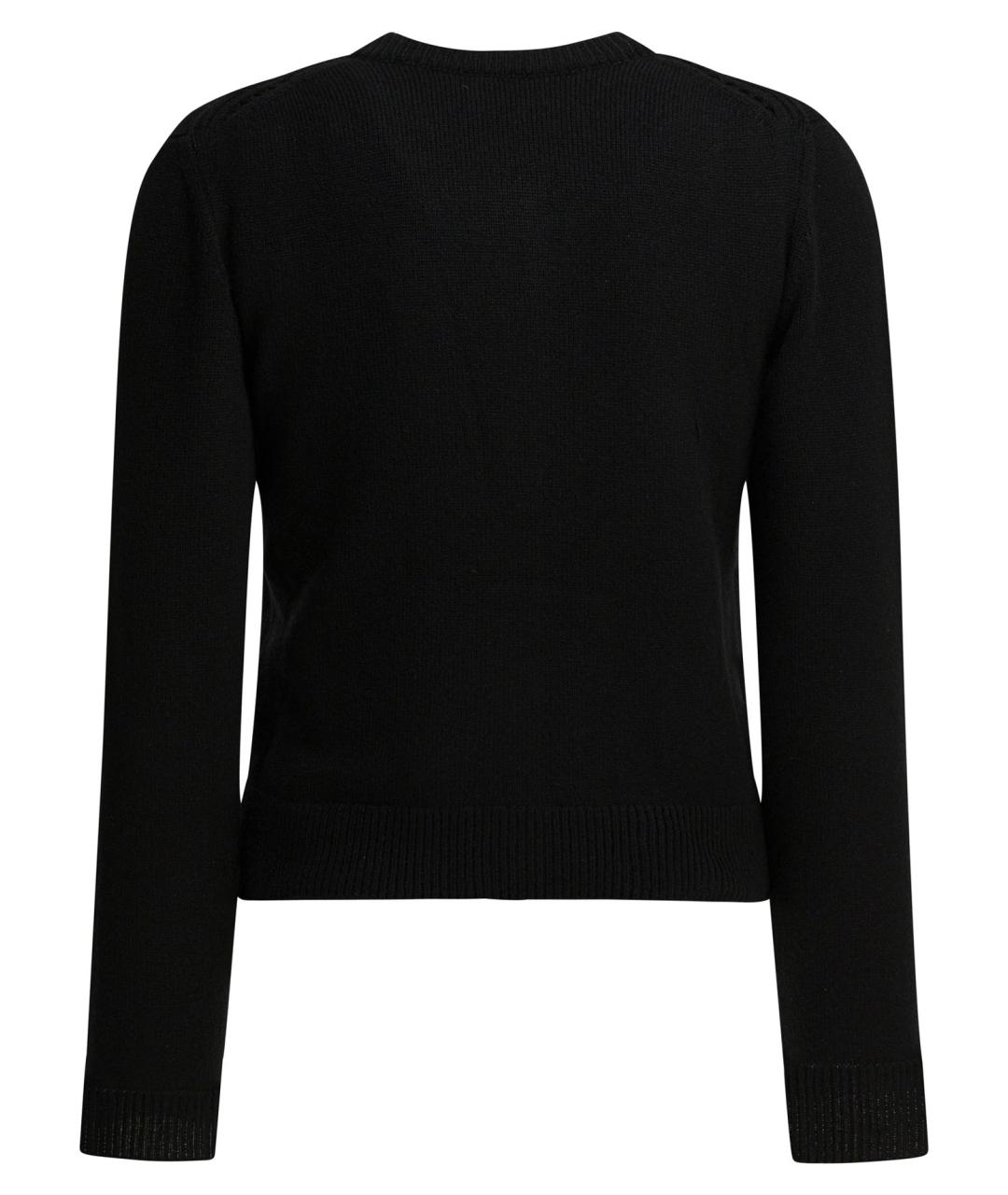 CELINE Черный кашемировый кардиган, фото 3