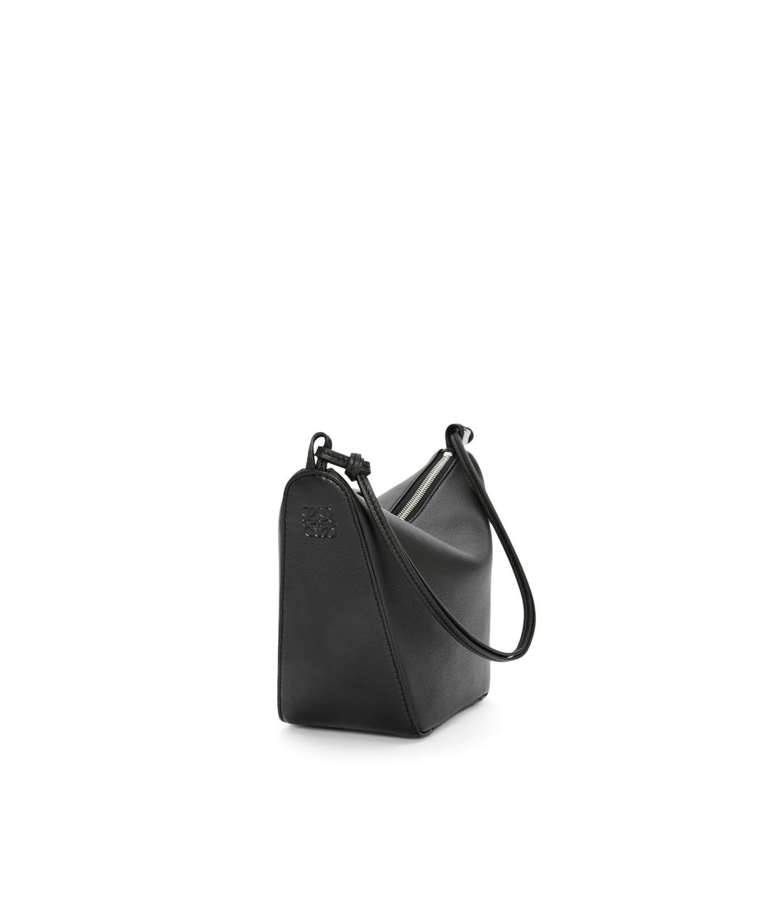 LOEWE Черная кожаная сумка через плечо, фото 4