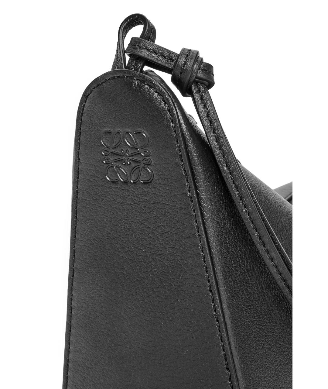 LOEWE Черная кожаная сумка через плечо, фото 7
