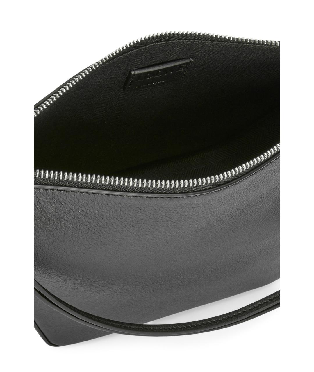 LOEWE Черная кожаная сумка через плечо, фото 8