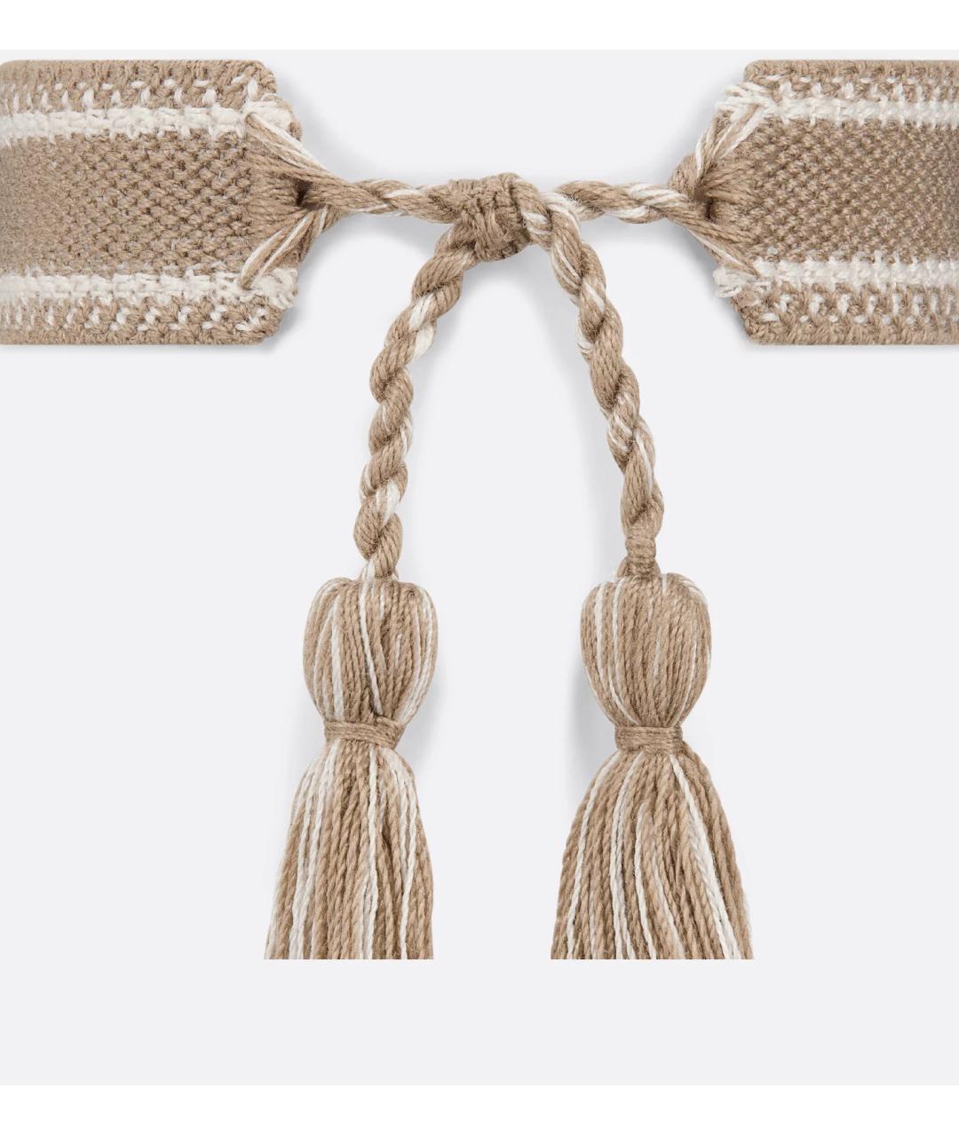 CHRISTIAN DIOR Коричневый браслет, фото 4