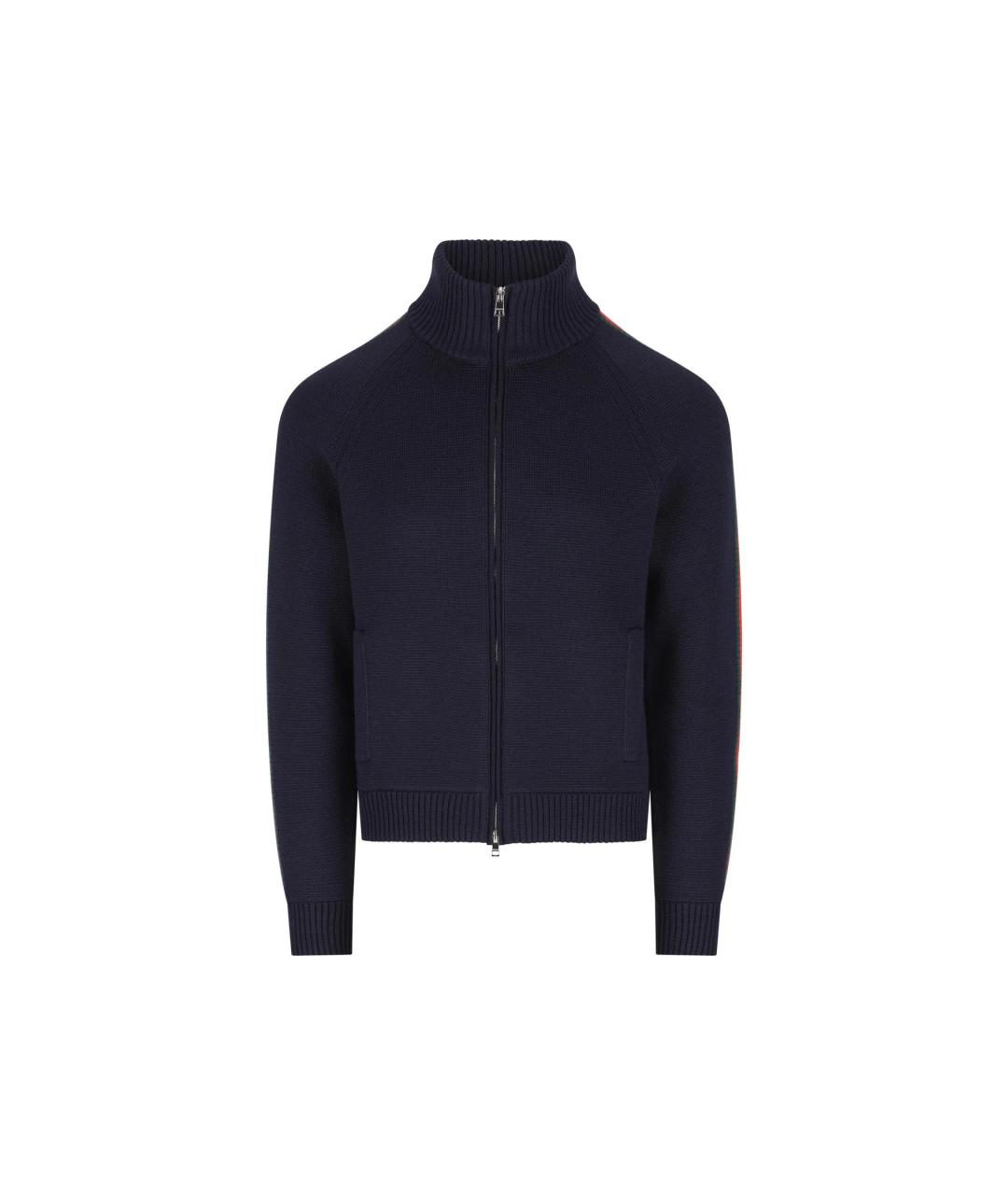 GUCCI Черный шерстяной джемпер / свитер, фото 1