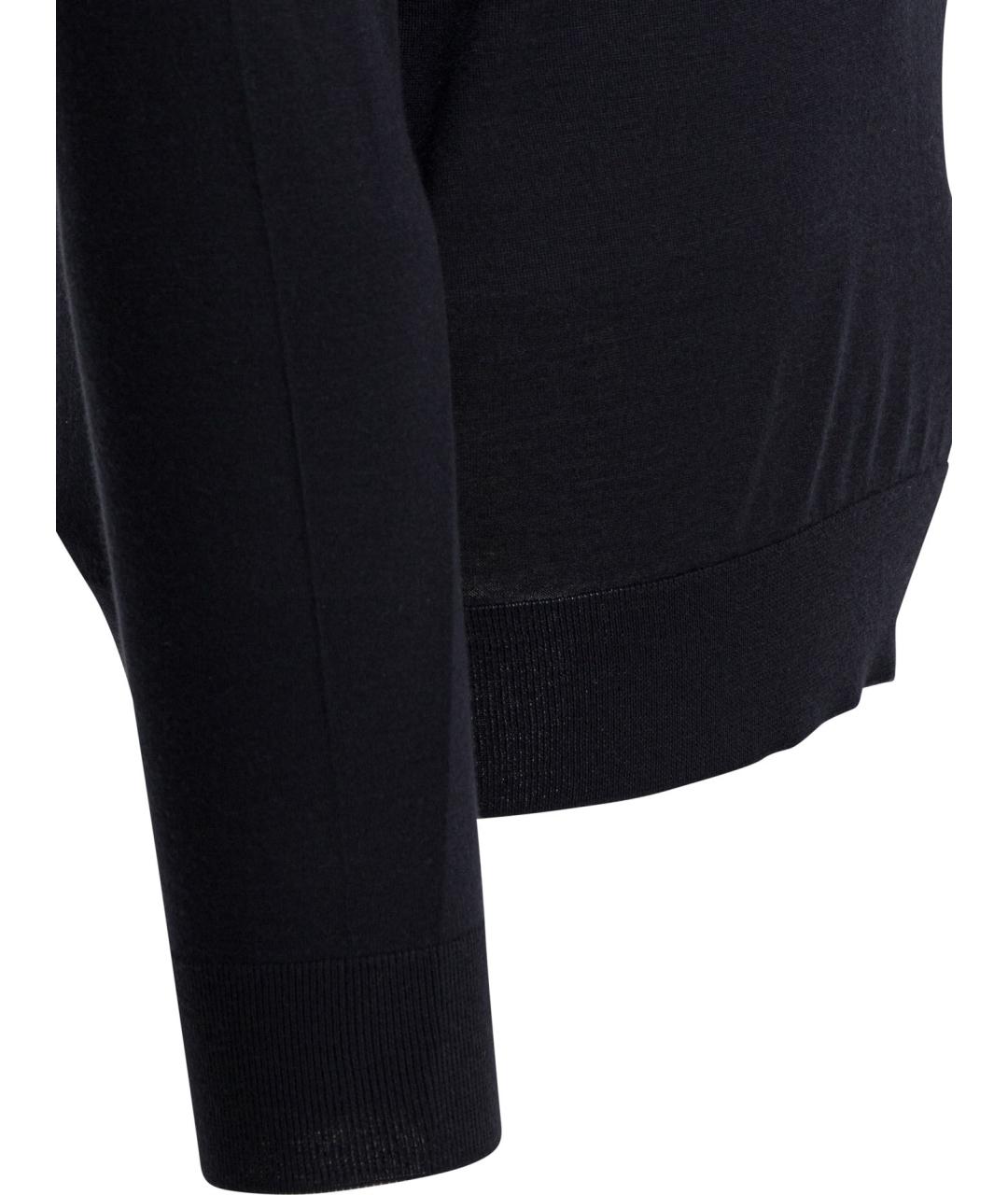 ZEGNA Синий кашемировый джемпер / свитер, фото 4