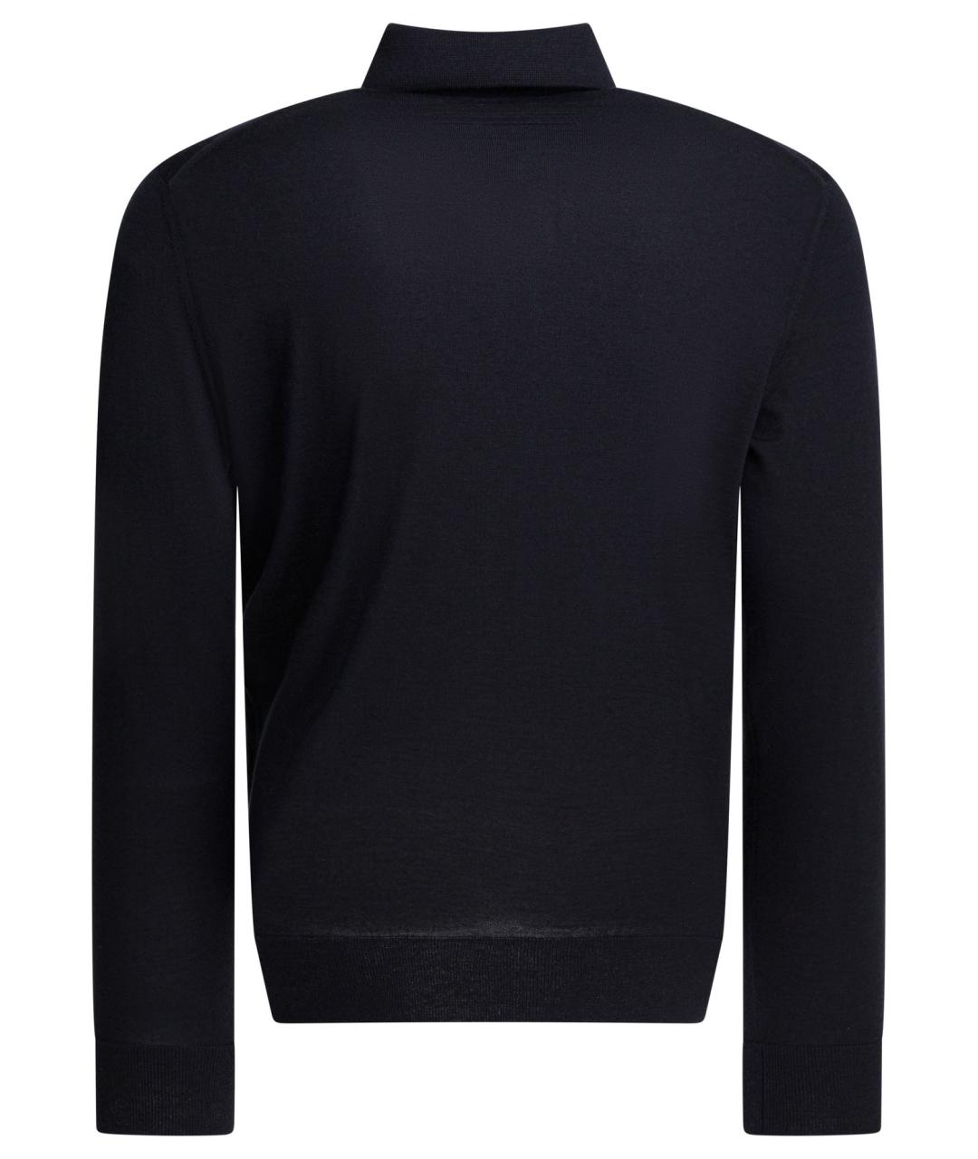 ZEGNA Синий кашемировый джемпер / свитер, фото 2