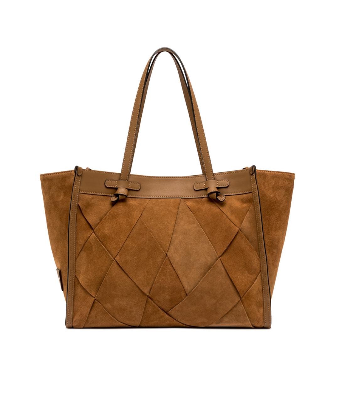 Gianni Chiarini Коричневая кожаная сумка через плечо, фото 1
