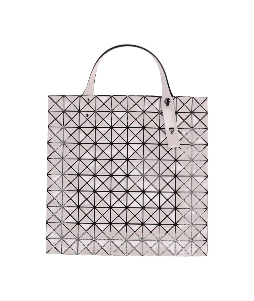 BAO BAO ISSEY MIYAKE Бежевая синтетическая сумка тоут, фото 2