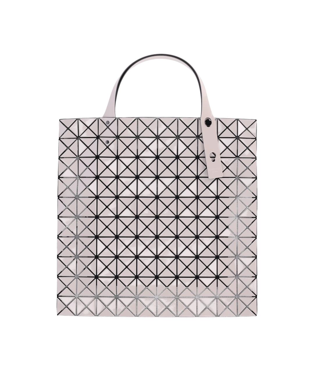 BAO BAO ISSEY MIYAKE Бежевая синтетическая сумка тоут, фото 1