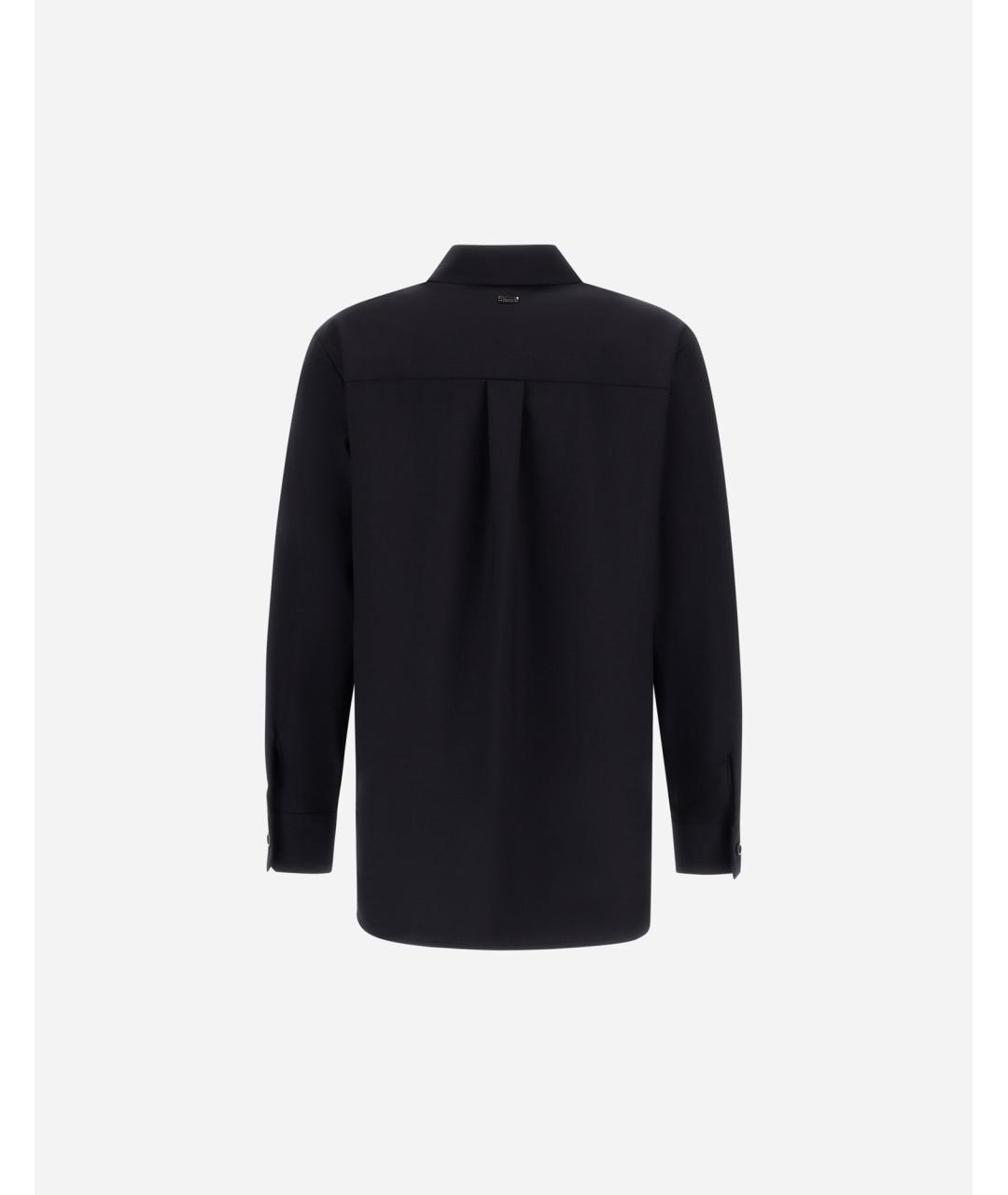 HERNO Синяя полиэстеровая рубашка, фото 3