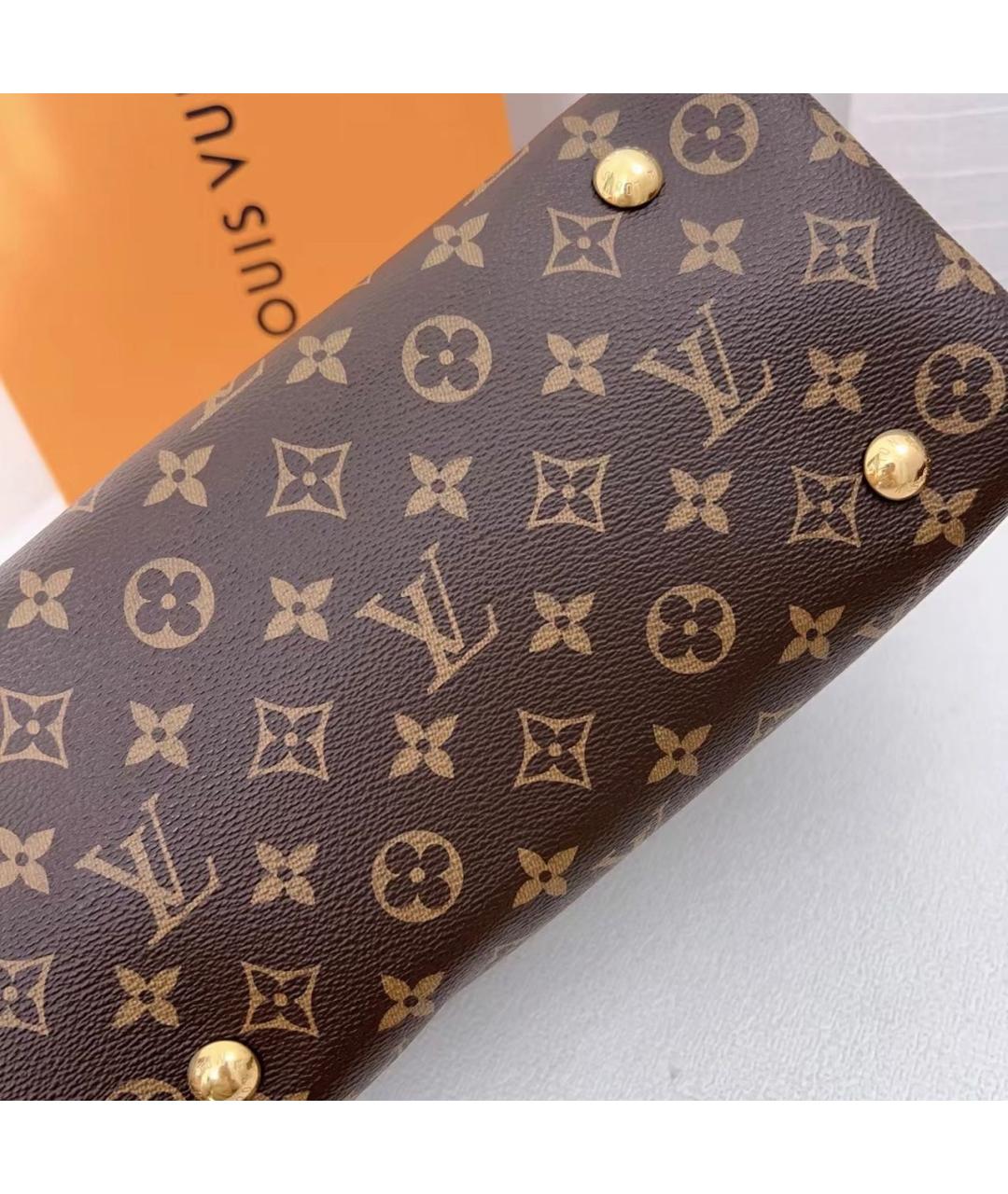 LOUIS VUITTON Коричневая сумка тоут, фото 4