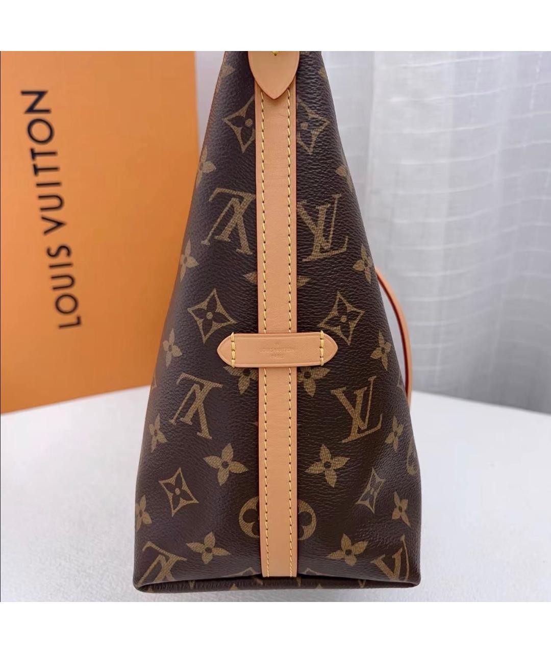 LOUIS VUITTON Коричневая сумка тоут, фото 2