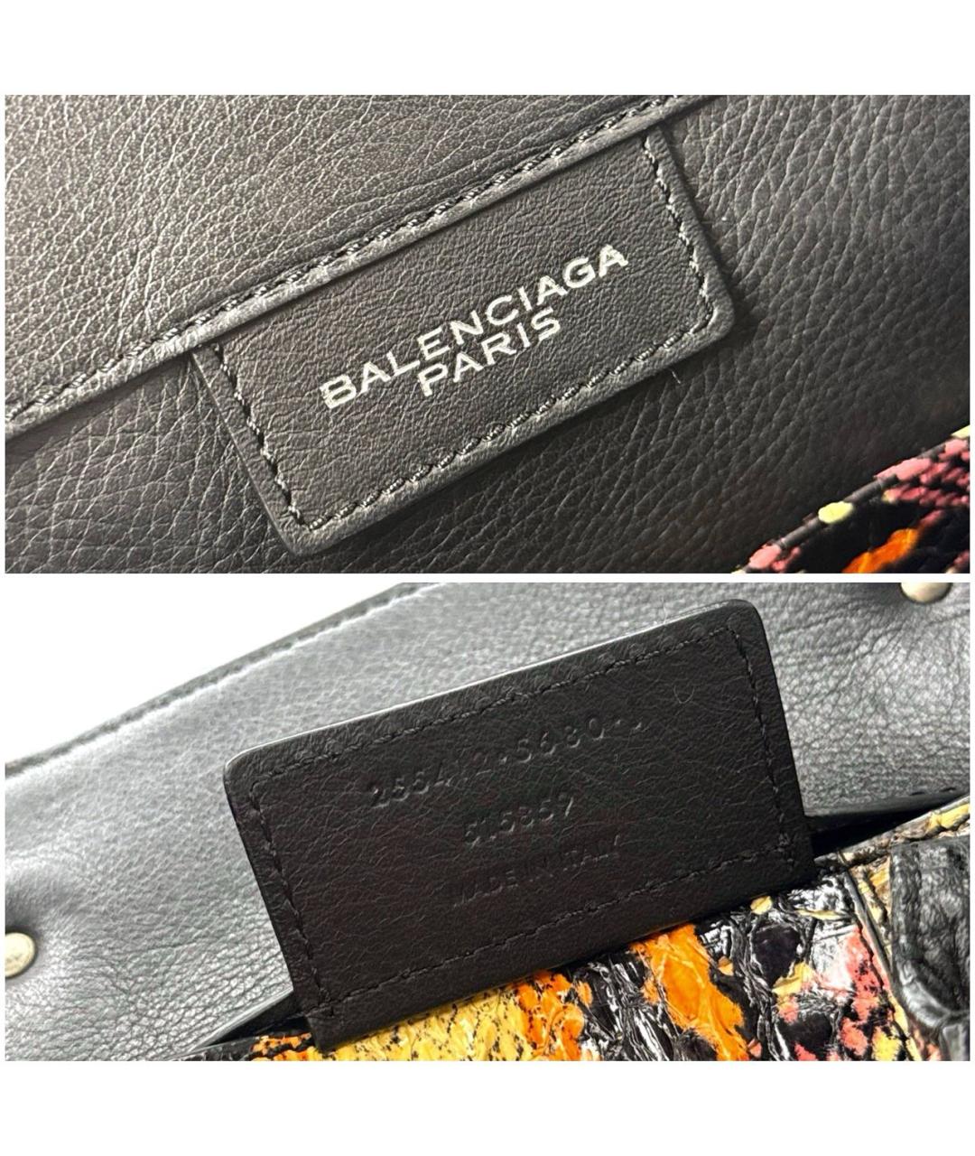 BALENCIAGA Мульти сумка тоут из экзотической кожи, фото 8
