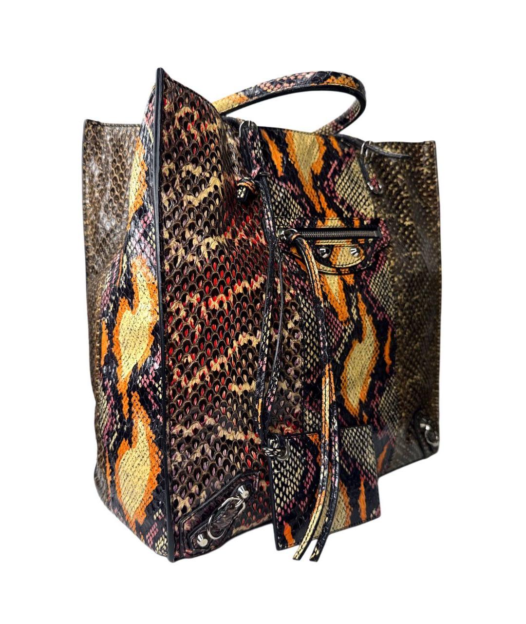 BALENCIAGA Мульти сумка тоут из экзотической кожи, фото 2