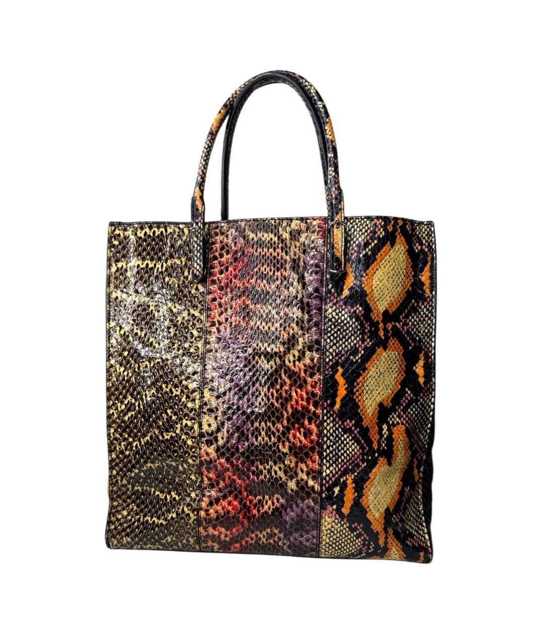 BALENCIAGA Мульти сумка тоут из экзотической кожи, фото 9