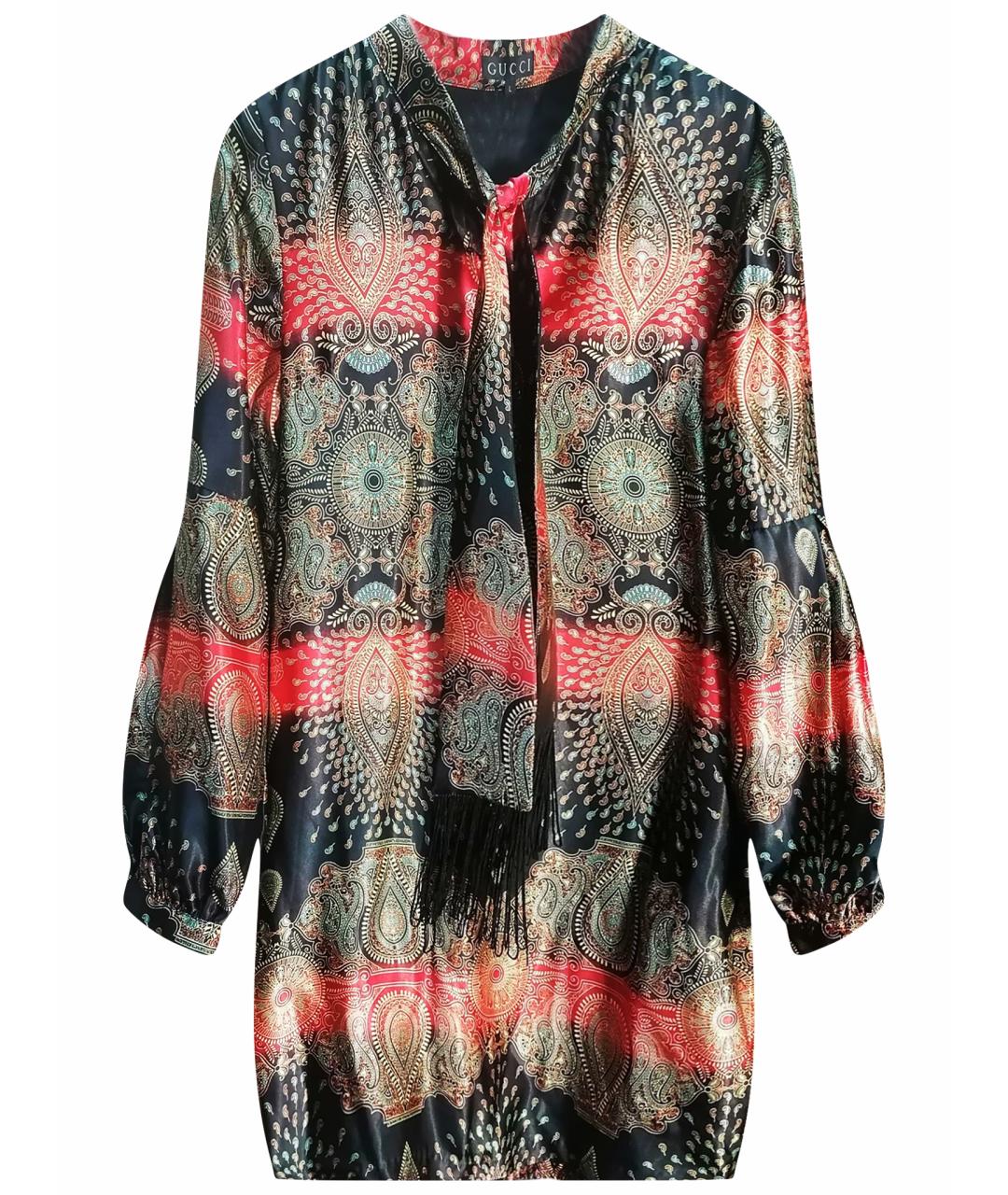 GUCCI Шелковое платье, фото 1