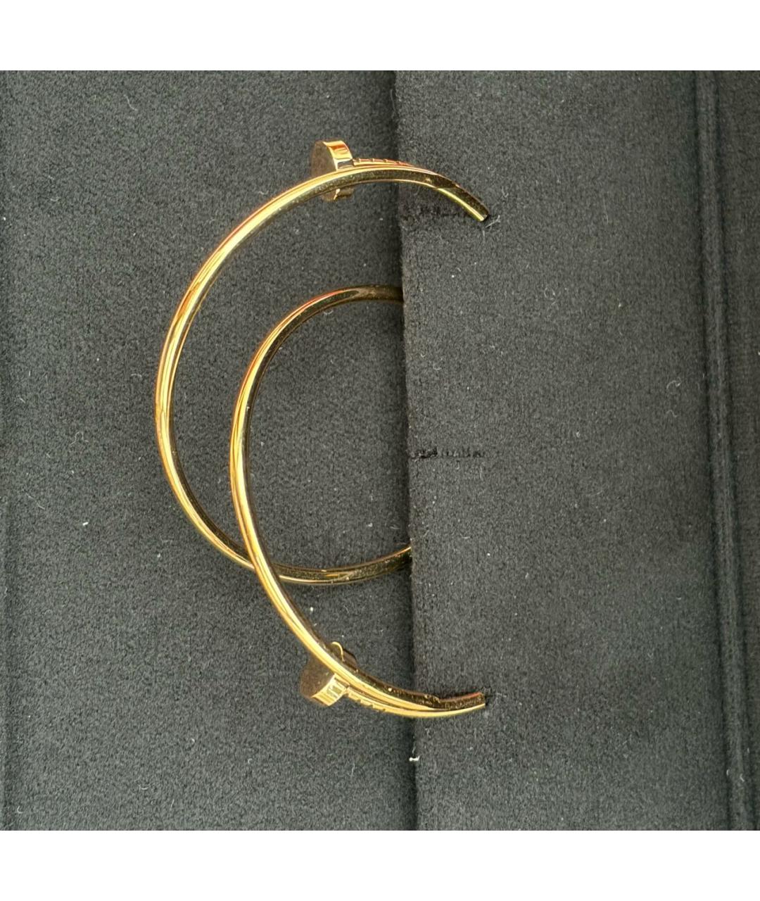 CARTIER Золотые серьги из розового золота, фото 2