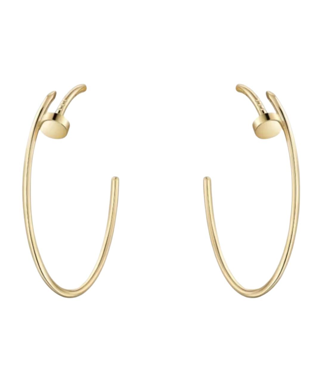 CARTIER Золотые серьги из розового золота, фото 1