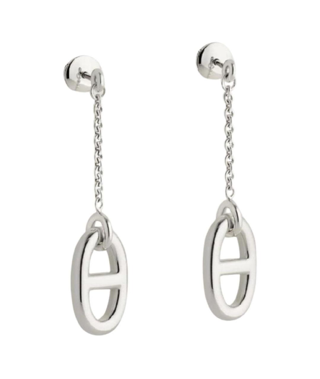 HERMES Серебряные серебряные серьги, фото 1