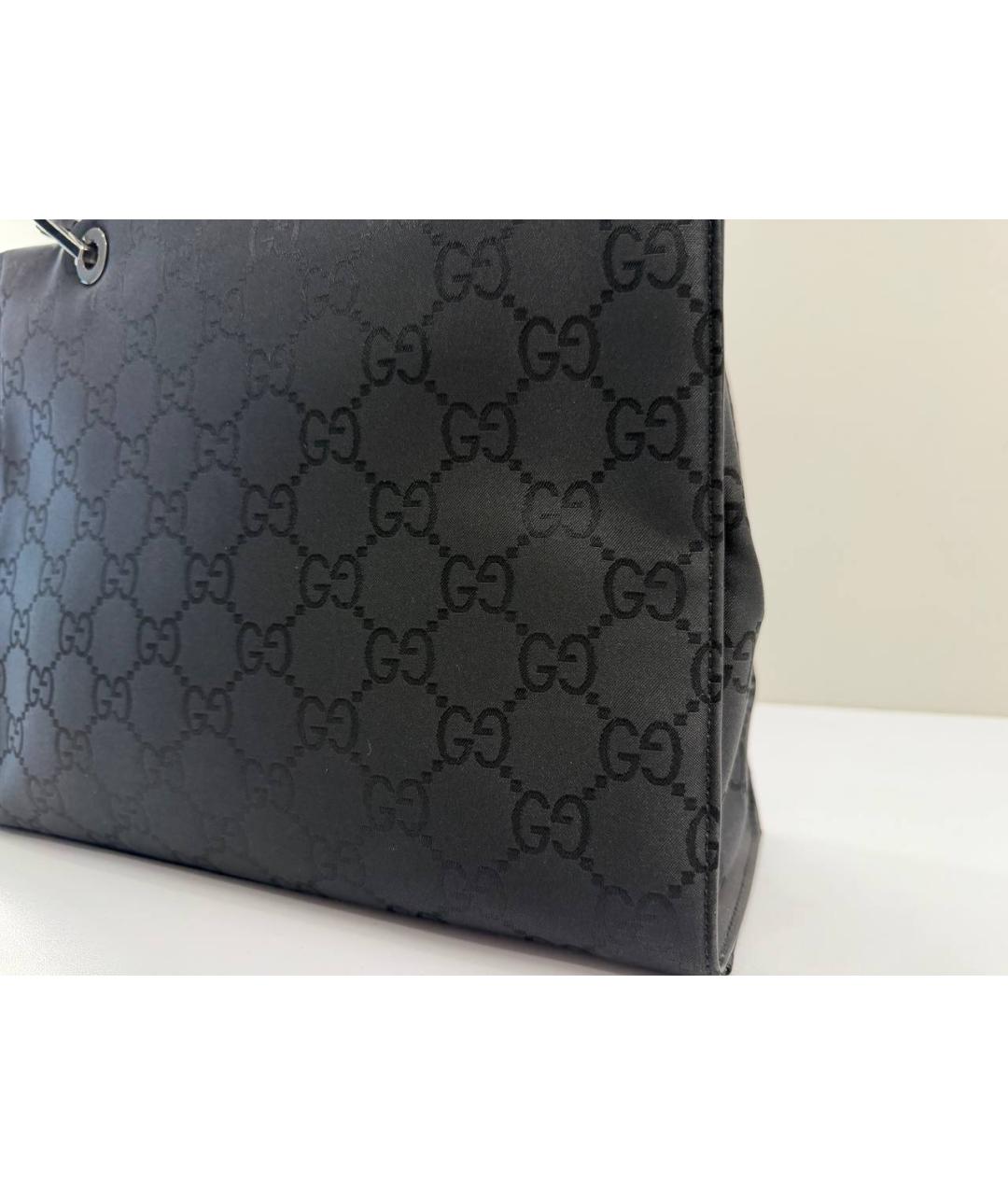 GUCCI Черная сумка с короткими ручками, фото 5