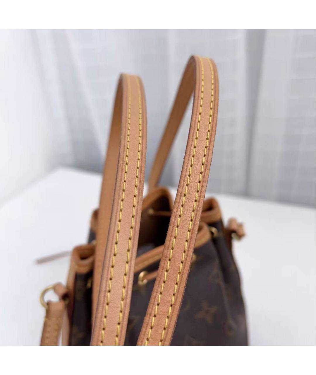 LOUIS VUITTON Коричневая сумка через плечо, фото 7