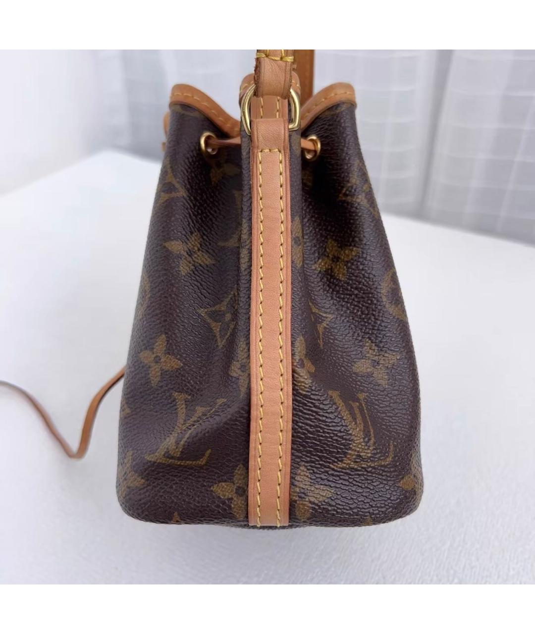 LOUIS VUITTON Коричневая сумка через плечо, фото 5