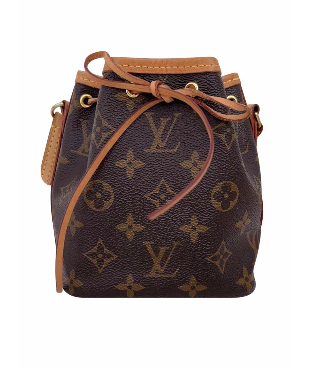 LOUIS VUITTON Коричневая сумка через плечо, фото 1