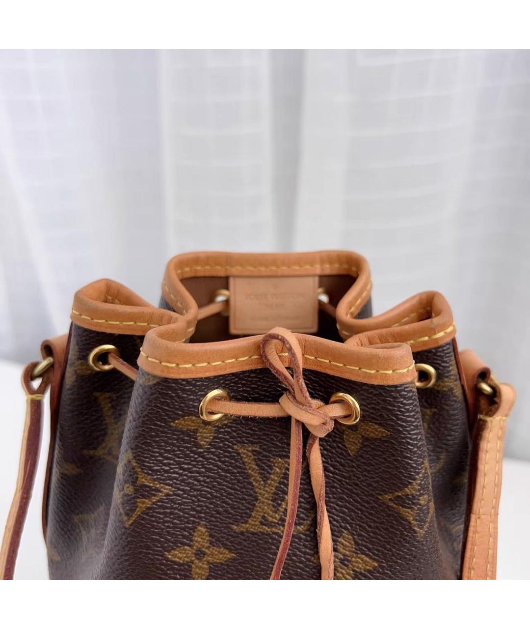 LOUIS VUITTON Коричневая сумка через плечо, фото 6