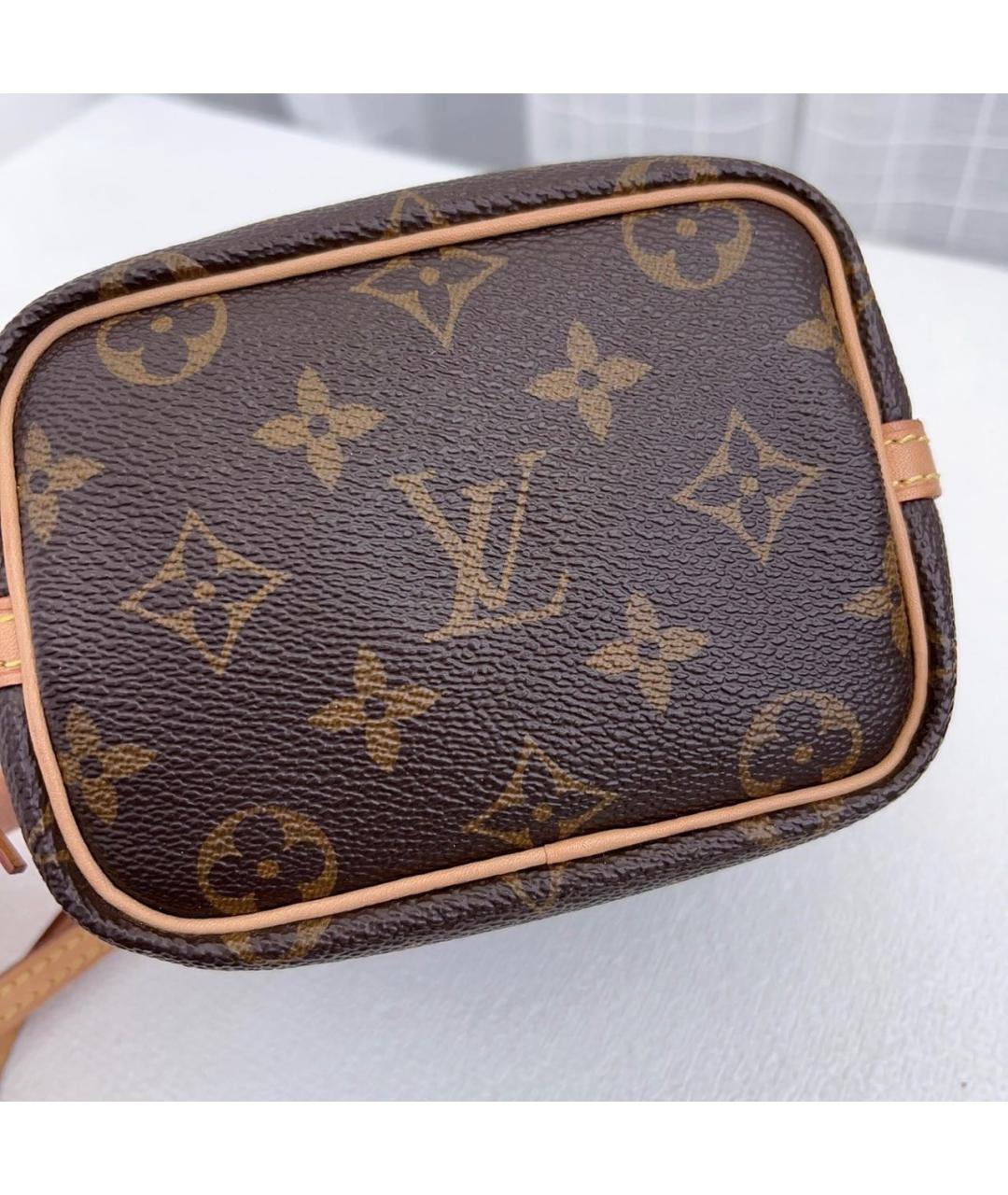 LOUIS VUITTON Коричневая сумка через плечо, фото 3