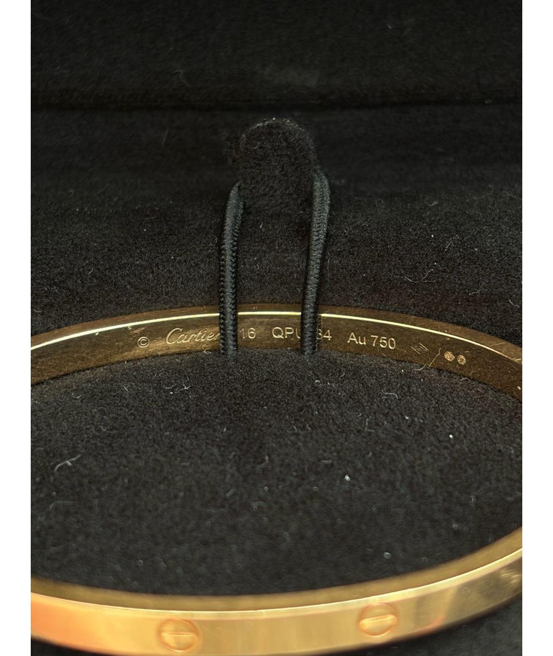 CARTIER Золотой браслет из розового золота, фото 4