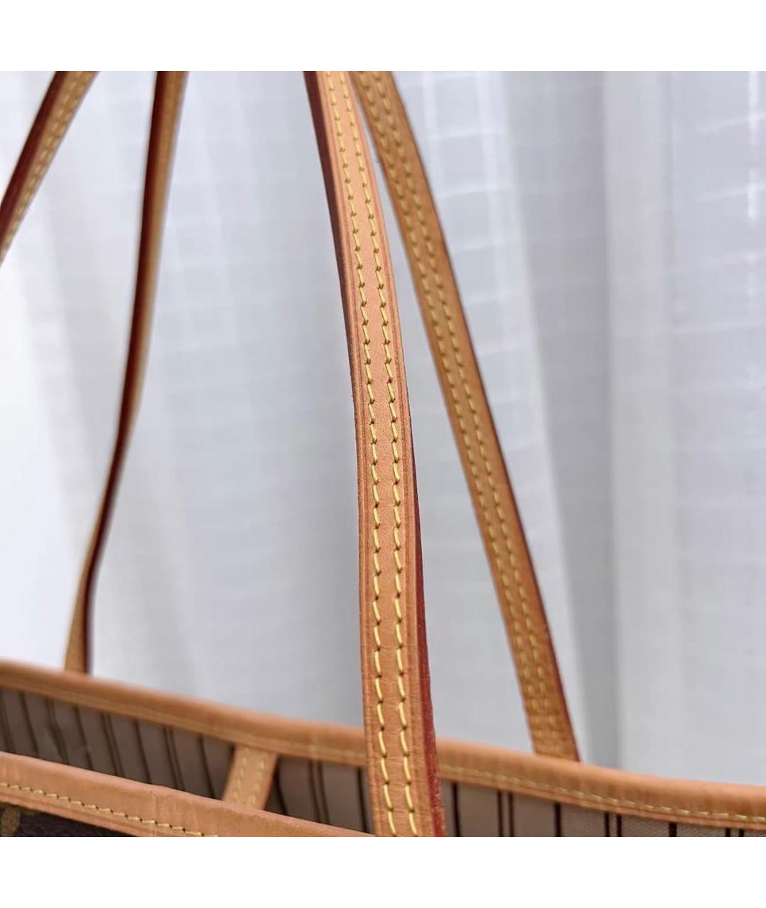 LOUIS VUITTON Коричневая сумка тоут, фото 6