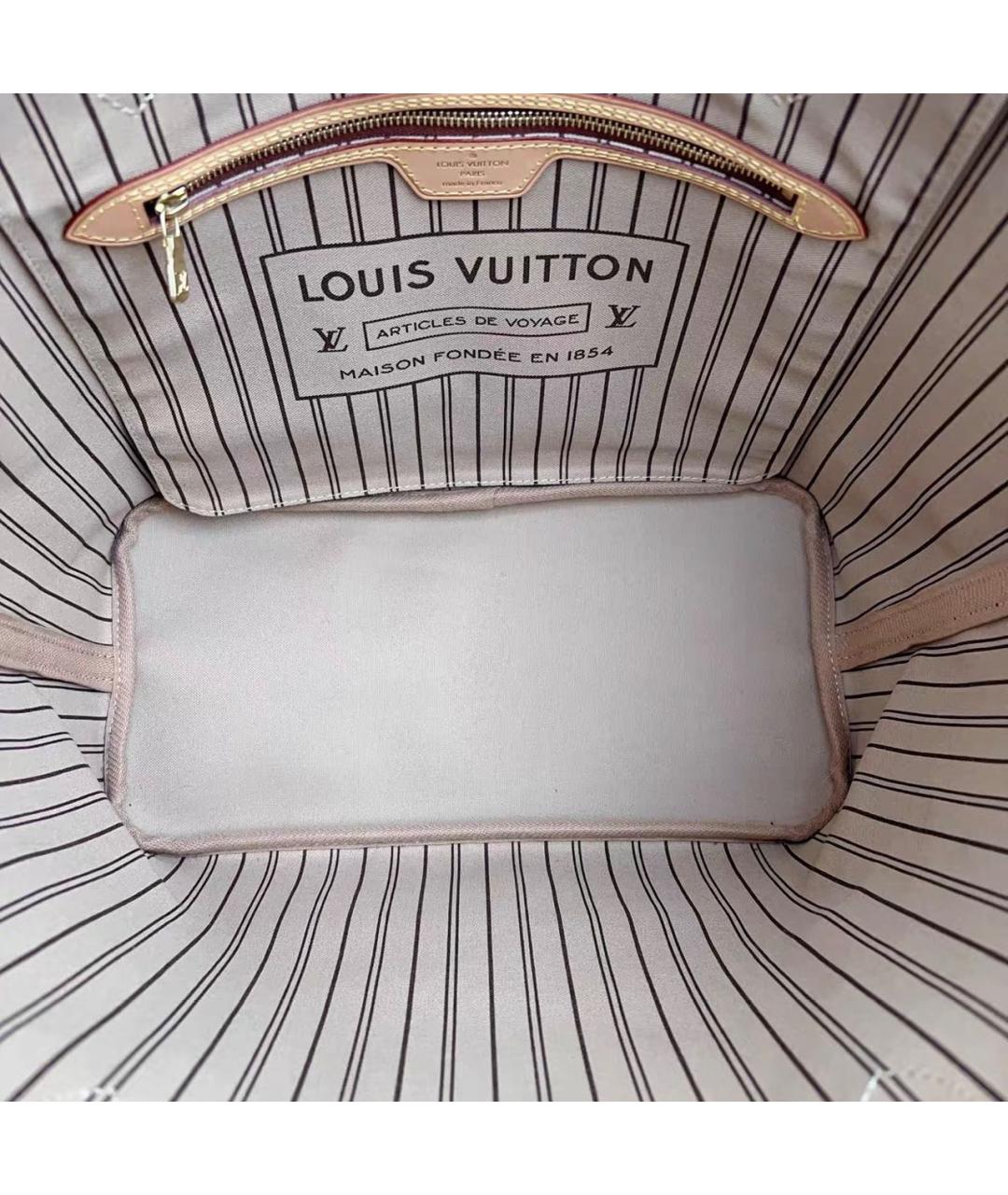 LOUIS VUITTON Коричневая сумка тоут, фото 8