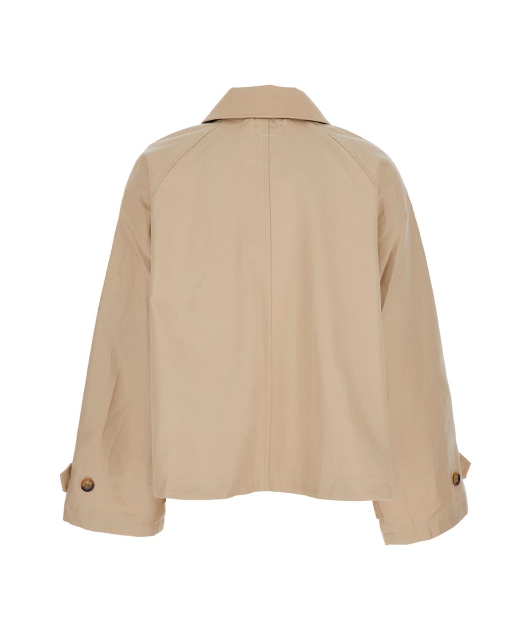 POLO RALPH LAUREN Бежевый хлопковый тренч/плащ, фото 2