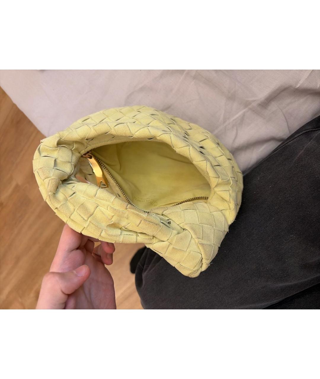 BOTTEGA VENETA Кожаная сумка с короткими ручками, фото 3