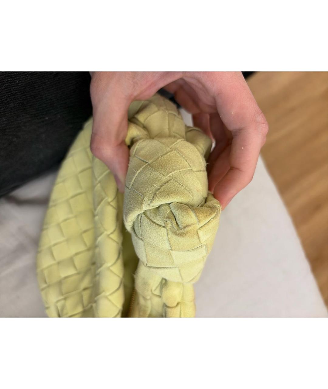 BOTTEGA VENETA Кожаная сумка с короткими ручками, фото 5