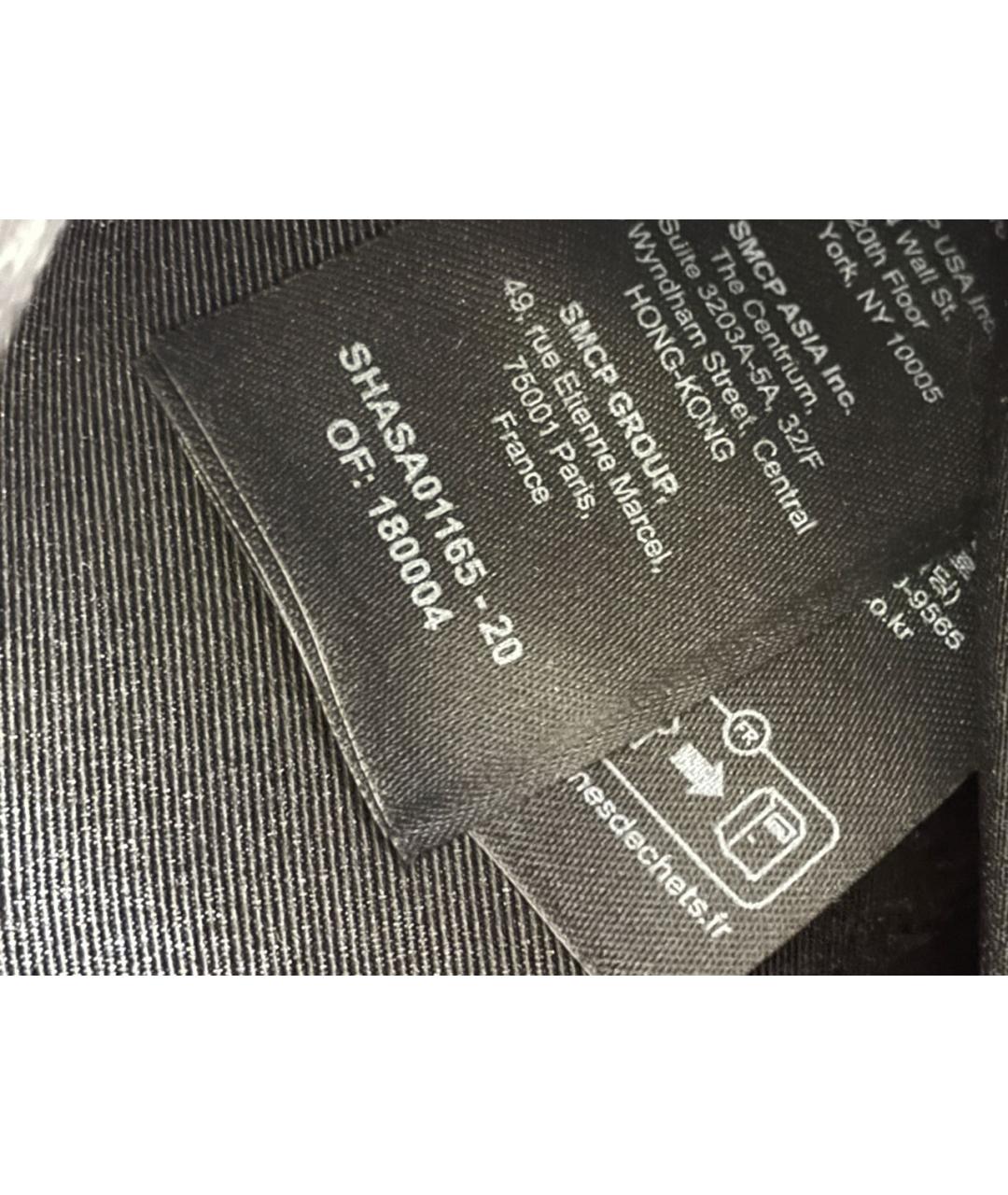 SANDRO Антрацитовая поясная сумка, фото 4