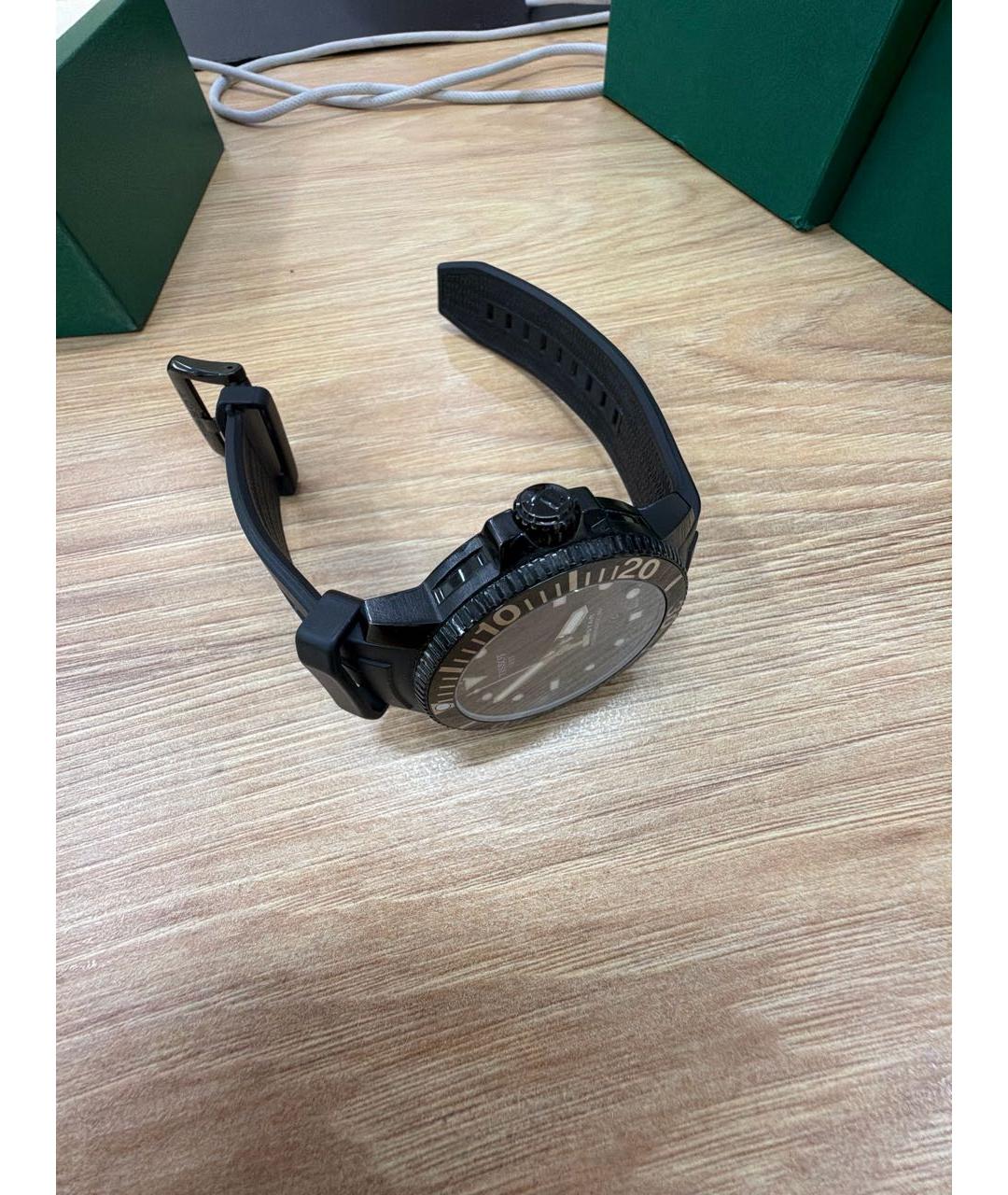 TISSOT Черные стальные часы, фото 6