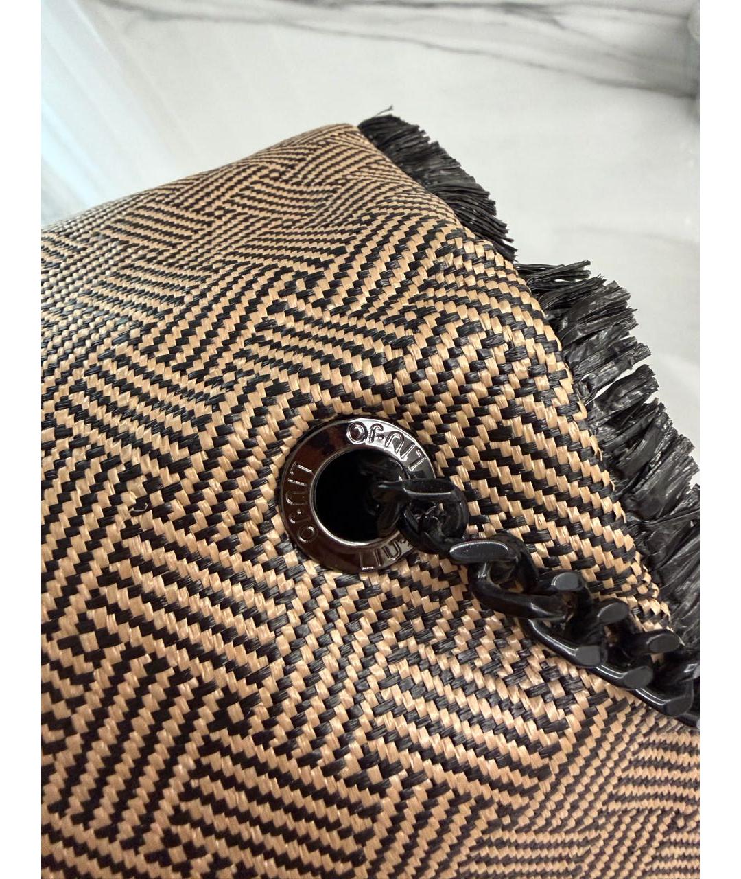 LIU JO Коричневая сумка через плечо, фото 8