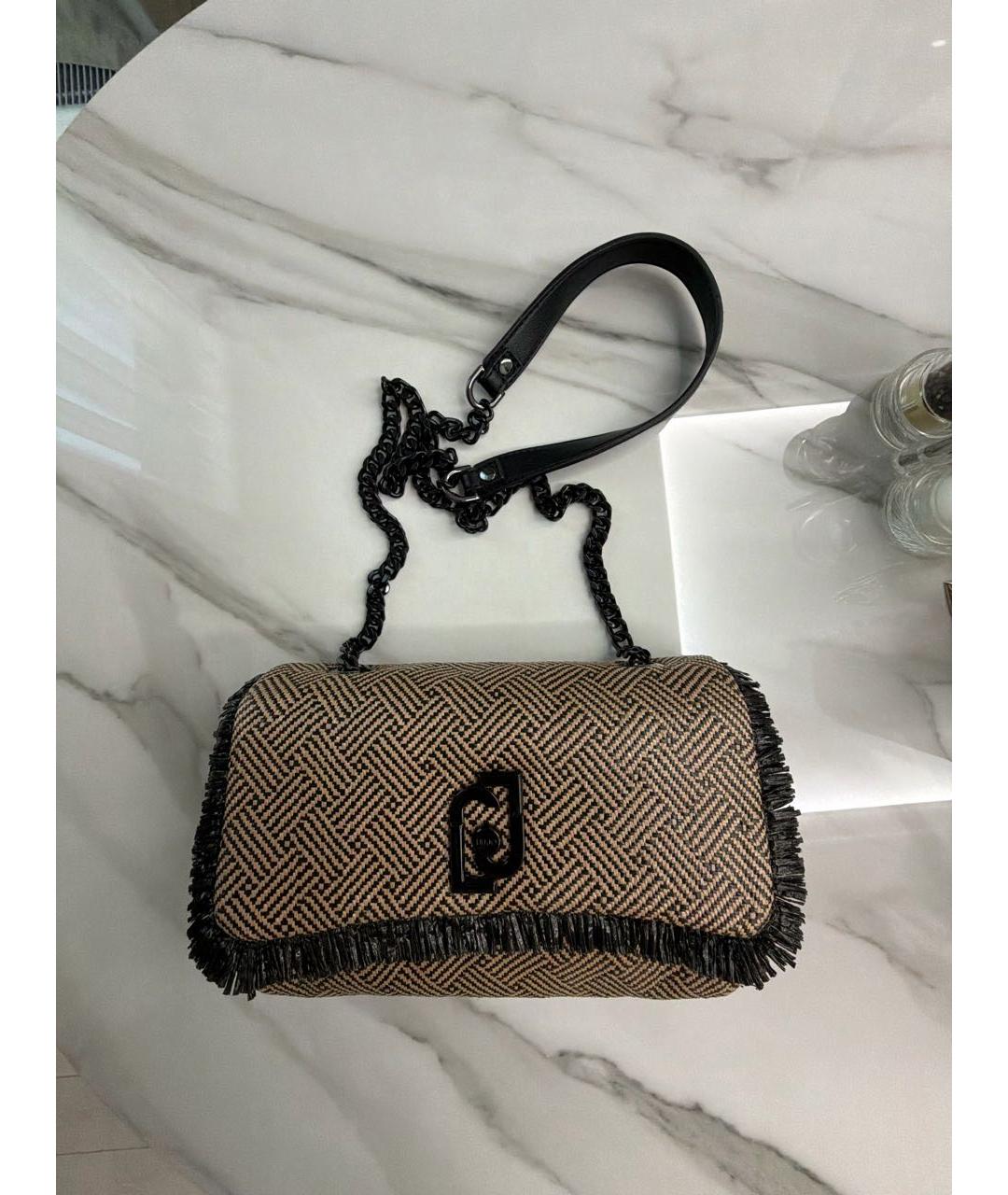 LIU JO Коричневая сумка через плечо, фото 9