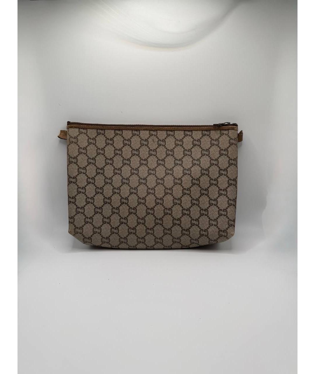 GUCCI Бежевая барсетка, фото 2